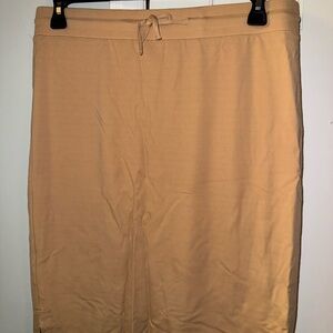 The Main Street Exchange Tan Skirt
